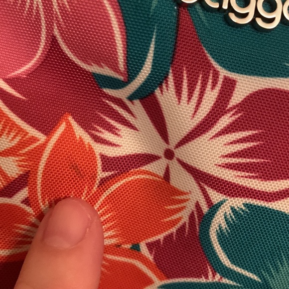 Baggallini Horizon floral print colorful crossbody bag RFID wallet organizer EUC - Picture 7 of 15